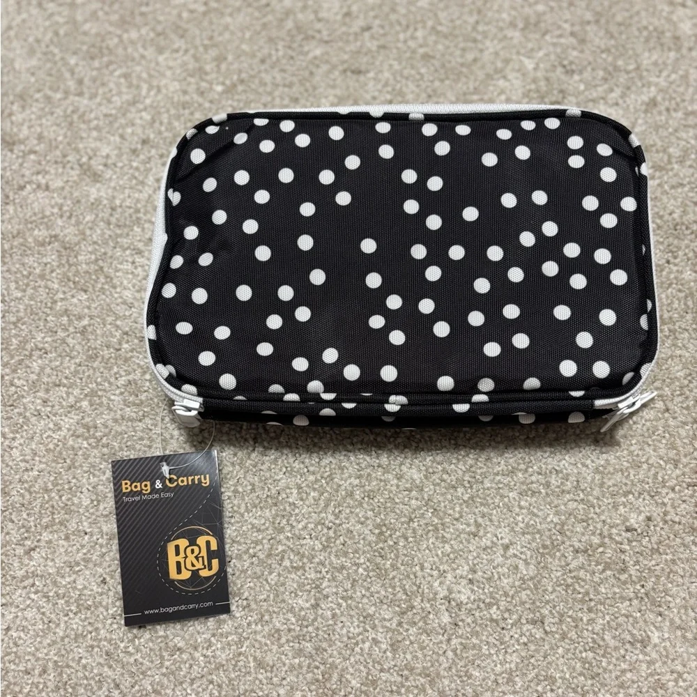 NWT Bang & Carson Hanging Toiletry Bag and Bag and Carry Jewelry Case